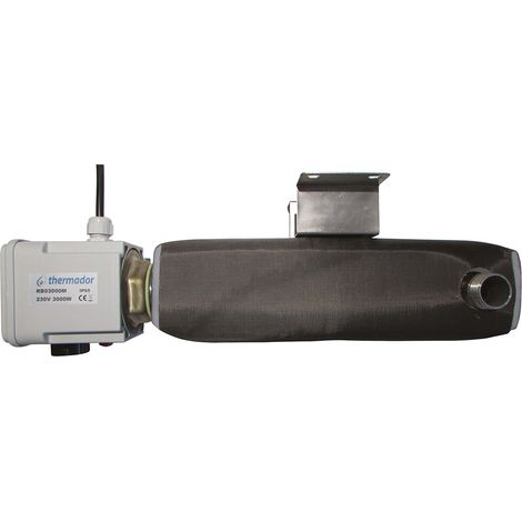 Thermador – Réchauffeur de boucle eau chaude sanitaire monophasé 3kW – Corps acier AISI 304 – Isolation Armaflex – Pose horizontale – Sécurité 90°C