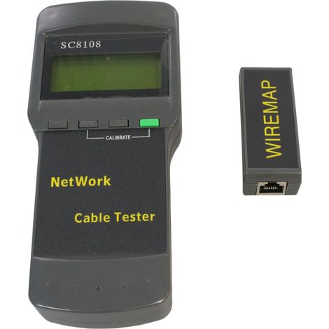 Microconnect CAB-TEST2 Tester de Kabel de Netzwerk Schwarz