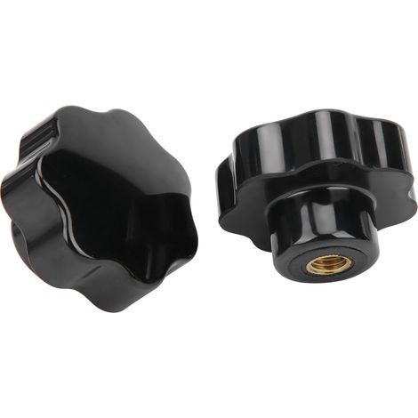 2 Pièces Écrous Papillon M12 x 65, Rondelles de Serrage à Filetage Femelle pour Fixations Industrielles