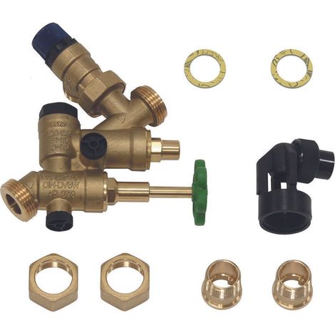 Vaillant Grupo de seguridad de acumulador para acumulador de más de 200 l, 10 bar, R 3/4, 305827