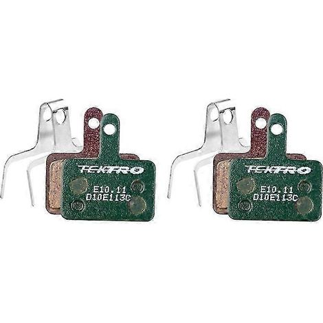 Plaquettes de frein hydrauliques TEKTRO E10.11 (2 paires) pour vélo Shimano M335 395 Edition 527 (1/4)