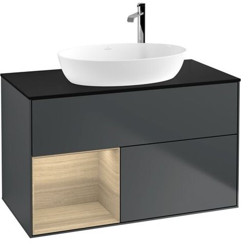 Villeroy & Boch G892PCHG Meuble sous-lavabo Finion G89 (1/2)