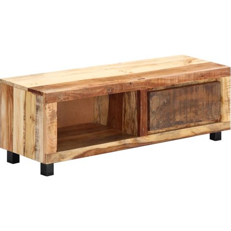 Maison Exclusive - TV-Schrank 100x30x33 cm Altholz Massiv