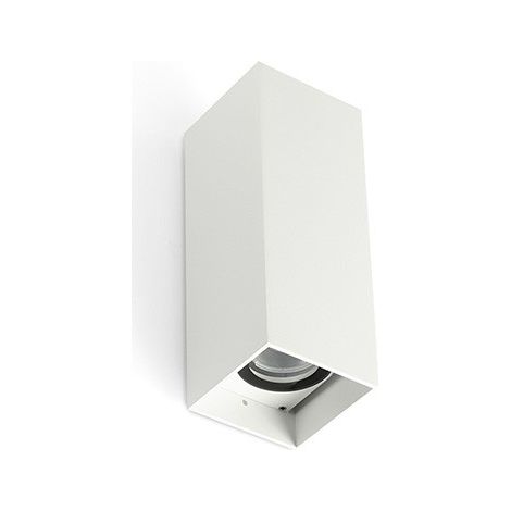 KOV 2L Lampada da parete piazza bianca 2700K 34ø/34ø (1/2)