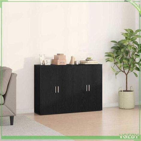 Buffet - FAF7291712450310 - Chêne noir - Bois d'ingénierie - 60 x 31 x 84 cm (1/5)