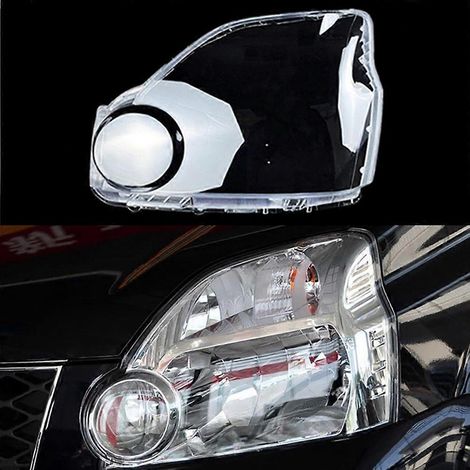 Paralume di alta qualità, coprifari per auto per Nissan X-Trail 2007 2008 2009 2010, paralume per auto, copertura faro anteriore Gla