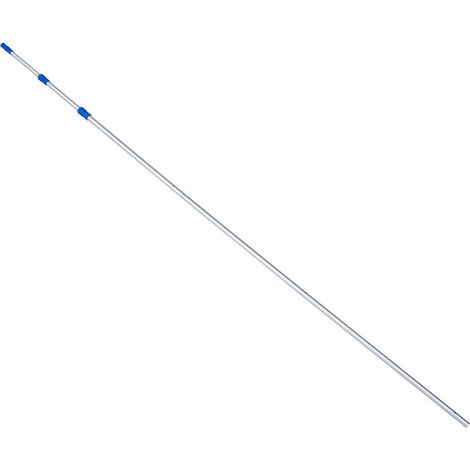 Bestway Teleskop-Aluminium-Stab für Schwimmbäder 457 cm Silber