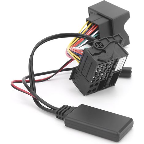 Câble Audio Bluetooth 5.0 59,1pouces Adaptateur AUX avec Microphone Compatible BMW Série 5 E60 E63 E64, Série 6 E65 E66, Série 1 E87 (1/5)