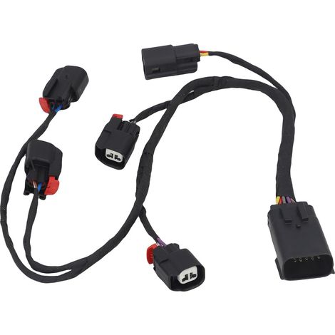 Faisceau de Câbles D'injecteur de Carburant, Faisceau de Rail D'injecteur de Carburant Compatible avec le Numéro 12707881, pour 6,2 L 6, L V8 2014 à 2025 côté Passager Droit (1/5)