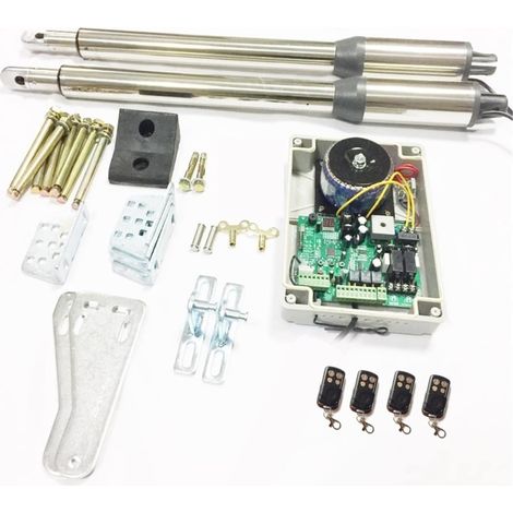 Ouvreur Automatique de Porte d'oscillation de système de Moteur de Moteur de l'actionneur linéaire électrique 300kgs for l'allée(Kit 2) (1/5)