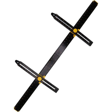 Picture frame positioning and drilling tool, aluminum alloy level. (1/5)