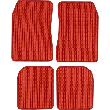 Volkswagen Polo I HB dal 1979 al 1988. Tappetini dedicati - EVA A NIDO D'APE ROSSO (1/5)