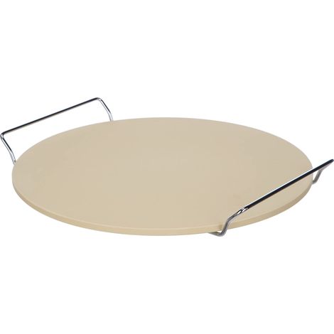 Küchenprofi Pietra per pizza, diametro 30 cm, A come mattone refrattario