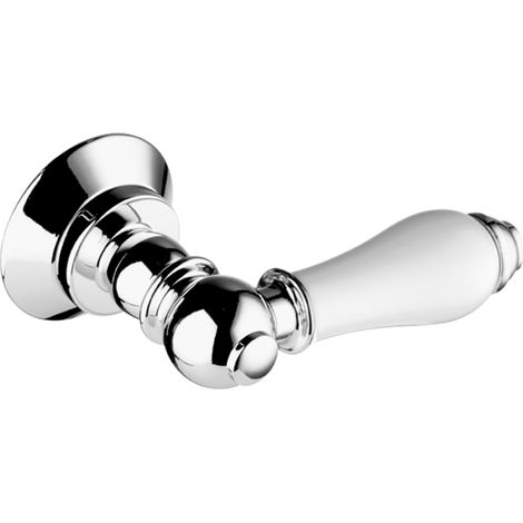 Bristan W CL6 C WHT Cistern Lever 6 Chrome Plated With White Components