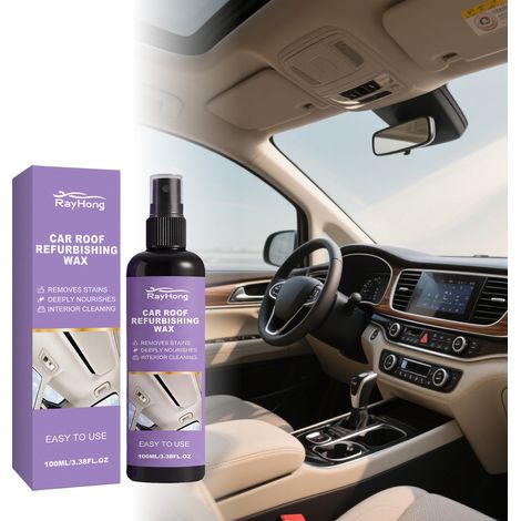 Autoinnenreinigungsspray, praktischer Mehrzweckreiniger für Lenkrad und Sitze – 100 ml -- BIEMMEDUE (1/5)
