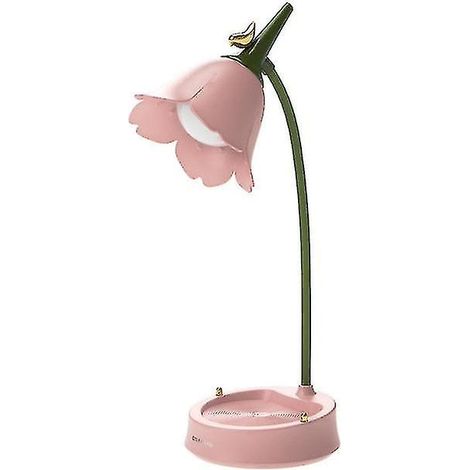 Lampe de table LED en forme de fleur ou d'oiseau, veilleuse, lampe de bureau pour chambre (1/5)