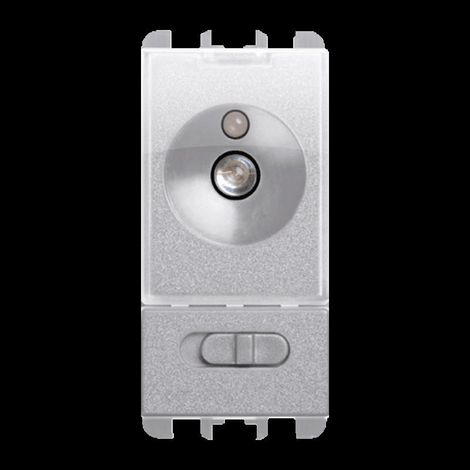 Torcia elettrica 230v ca 50-60hz 1 modulo alluminio urmet 10297al