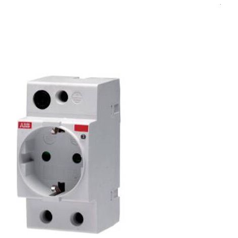 ABB SCHUKO-Steckdose M1175-L lichtgrau, RAL 1173 2CSM212000R0721