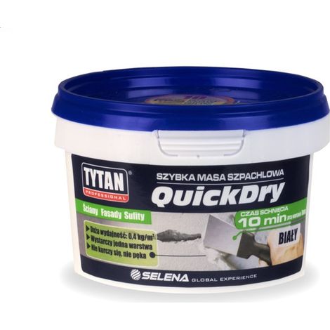 Masa de secado r谩pido Tytan 750 ml - esp谩tula QUI-750