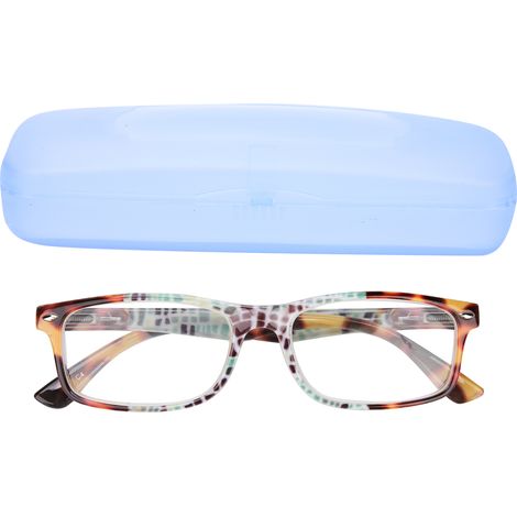 Lunettes anti-lumière bleue unisexes pour presbytes, design simple et tendance (+100) (1/5)