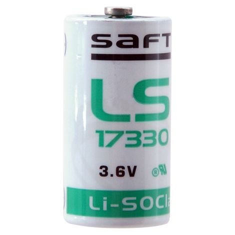 Saft - Pile lithium LS17330 2/3A 3.6V 2.1Ah