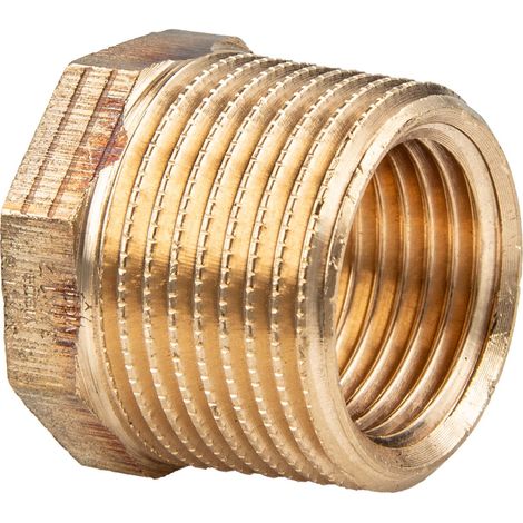 Viega Reduzierstück mit Mehrkant R1 1/2'' x Rp 1'' (AG/IG) Artnr. 267605 Mod. 3241
