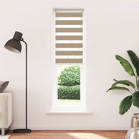 Maison Exclusive - Tenda a Rullo Zebra Larghezza Tessuto 50,9 cm Poliestere
