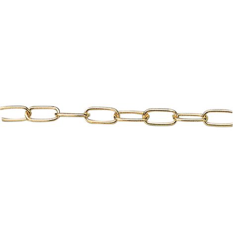 CATENA GENOVESE OTTONATA N 14 D 2,2 MM- 25,0 ml