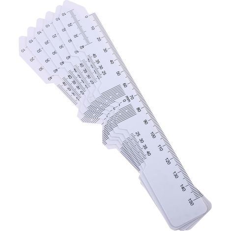 Règles ABOOFAN 6 en plastique portable et flexible pour la mesure (1/5)