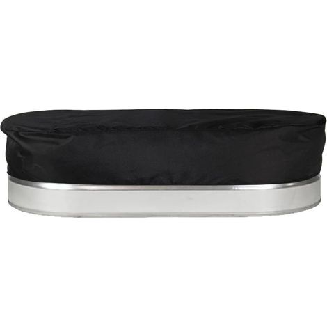 Housse de protection ovale pour réservoir de piscine 3x8ft – Cordon de serrage intégré – Protection contre débris et insectes – Résistante aux intempéries-NANOTEH (1/5)