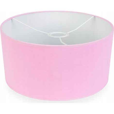 ABAT-JOUR POUR LAMPADAIRE SUSPENDU ROSE 40 CM (1/5)