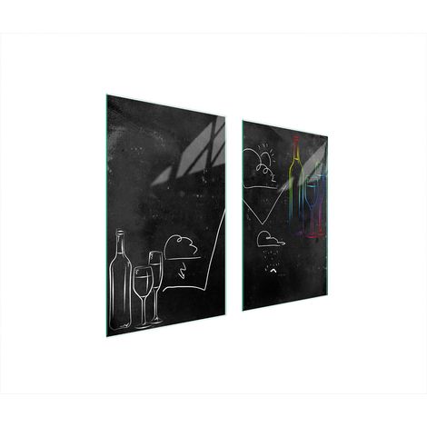 GLASSCHUTZPLATTE FÜR HERD 75x52 SCHWARZ