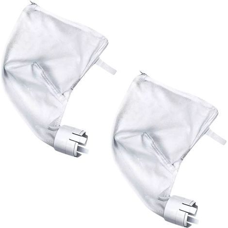 Kit de nettoyage de piscine 2 pièces, sacs de piscine pour grandes et petites impuretés, facile à utiliser, installation, ajustement 360 380 (1/5)