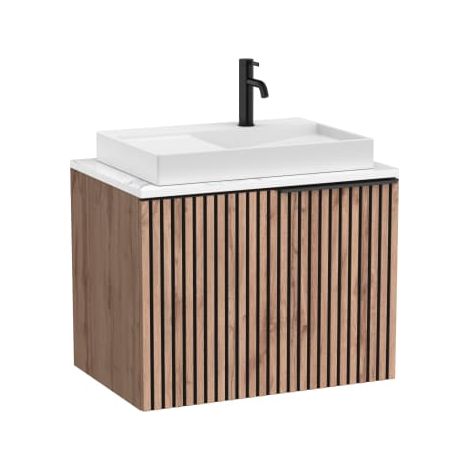 MUEBLE HORIZON 700 1 CJN.+ENC.MARMOLEADA BL+LAV.BL SBENC.WIEW