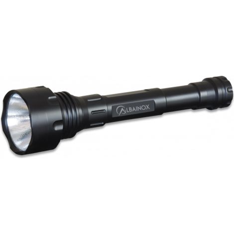Linterna Táctica Martinez Albainox con 4 Funciones Led 3 W Tamaño 21.5 cm, en blister 12188
