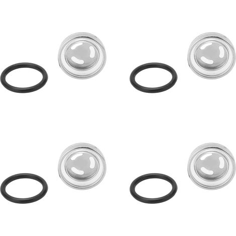 Kit de 4 joints de niveau de liquide de frein pour maître-cylindre, réservoir et moto tout-terrain. Accessoire pour scooter, quad et moto cross. (1/5)