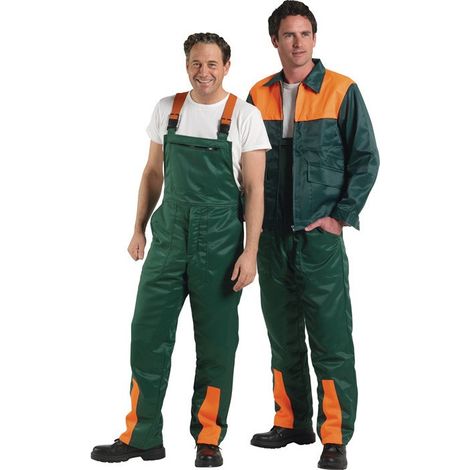 Giubbotto Forest taglia XL verde/arancio DIN EN 381 classe 1 ASATEX