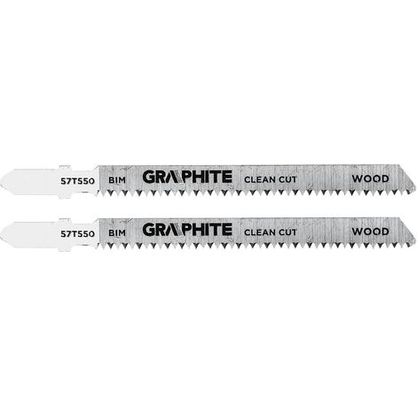Lame de scie sauteuse, 15 dents par pouce, BIM, poignée en T, lot de 2, coupe nette (1/2)