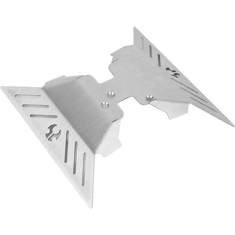 Plaque de protection en acier inoxydable pour châssis Axial Capra AXI232006, pièces RC (1/5)