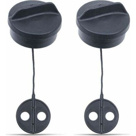 Bouchon de réservoir de carburant en deux parties pour débroussailleuses STIHL FS38, FS45, FS55, FS56, FS80, FS81, FS85, FS88, FS120 et AUMEL, bouchon de réservoir de rechange, pièces détachées (1/4)