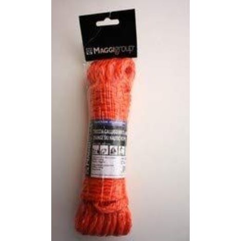 MAGGI GROUP - TRECCIA POLIPROPILENE COLORE ARANCIO CHIARO 1,7MMx50MT
