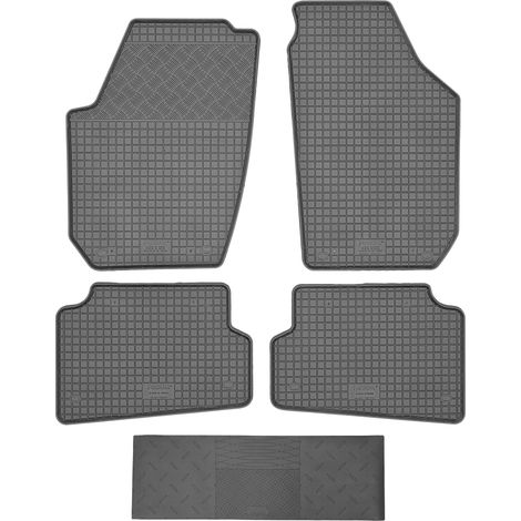 Tappetini RIGUM 902358 + Copertura 900101 - Skoda Fabia II Kombi / Hatchback dal 2007 al 2014, AV2, Anteriori e Posteriori - INSTALLAZIONE