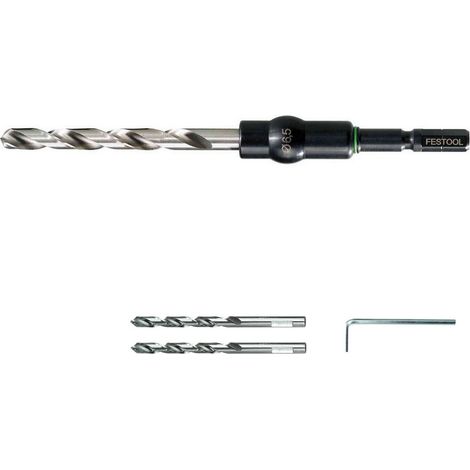Festool Spiralbohrer HSS D 4/43 CE/M-Set – 493423