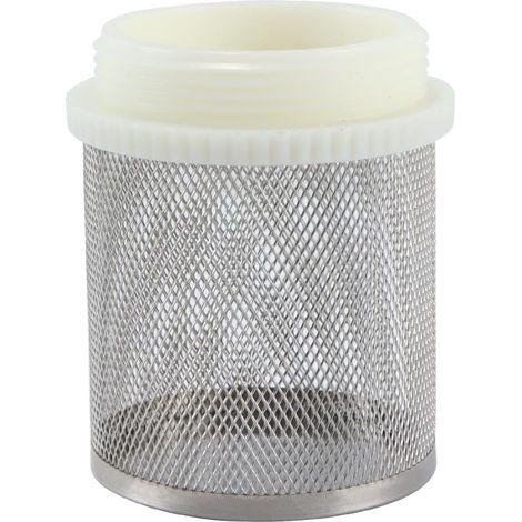 Panier d'aspiration en maille d'acier inoxydable avec filetage ABS, 2 pouces / DN50, raccord fileté ISO228 pour clapets anti-retour (2 pouces / DN20) (1/5)