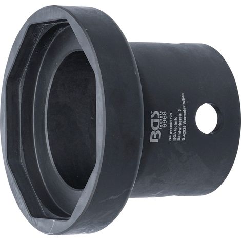BGS Nabenmuttern-Schlüssel Achtkant für R.O.R. Anhänger SW 127 mm - 6968 (1/3)