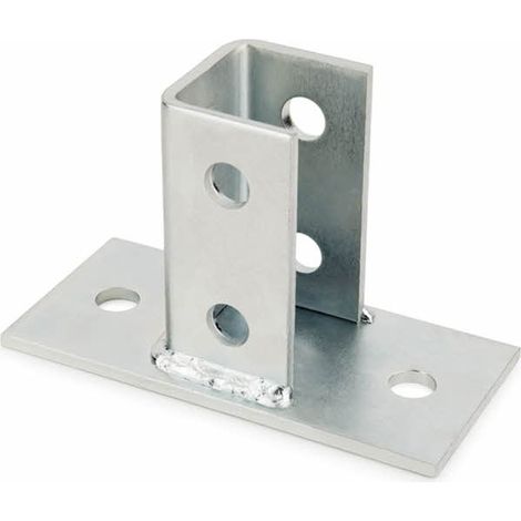 SPRX - SOPORTE BASE RECTANG. U INDEXTRUT 41X21-41X41-H ( 12 u.) (1/2)