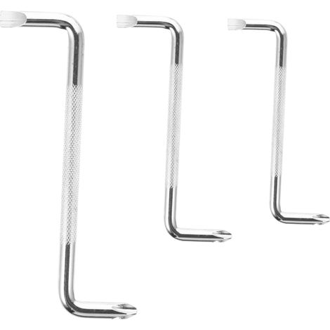Jeu d'embouts de tournevis, tournevis à cliquet droit, tournevis multi-usages, tournevis plat multi-usages, tournevis à 90 degrés, tournevis à double tête, micro-tournevis, acier à outils, 3 pièces