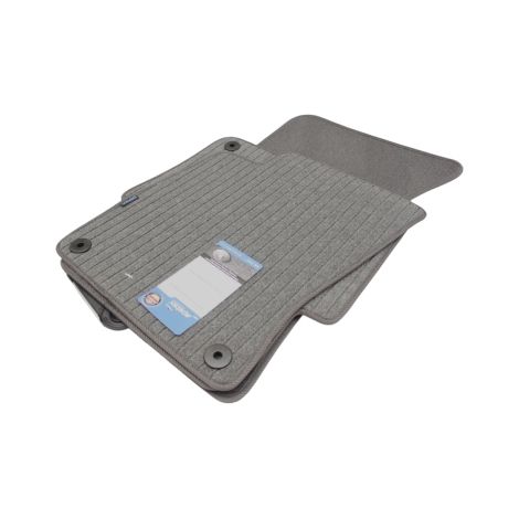 Tapis en moquette pour AUDI A8 D3 (2002-2010) - gris, empattement court