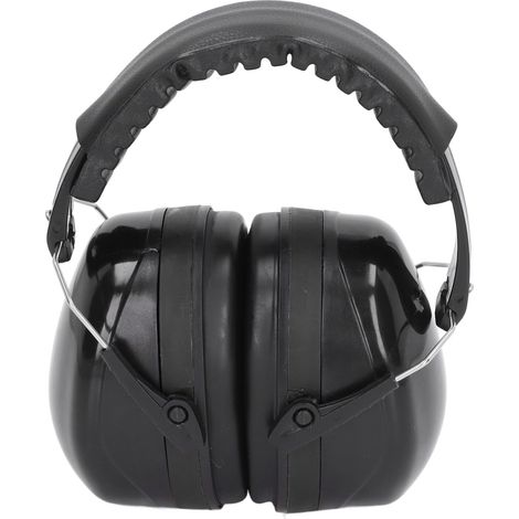 Casque Anti-Bruit Bébé Noir - Protection Auditive Réglable et Rotatif 360° pour Avion (1/5)