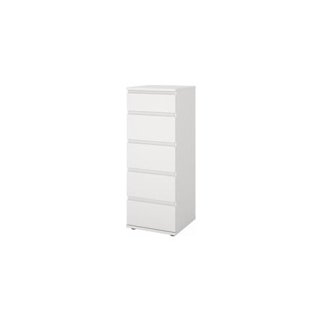 KIT CASSETTIERA NOVA 5 CASS 40,2X40X106,6CM BIANCO